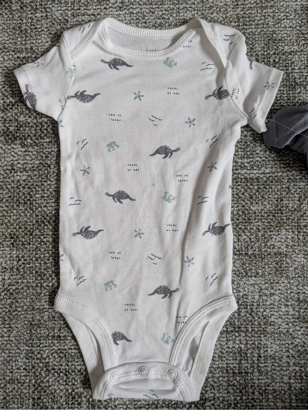 NWT Set of 3 Carters Just One You Bodysuits (6 M)